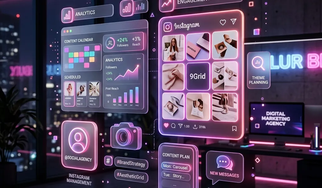 Livia Makes Perfect - Digital Marketing Creative Visual